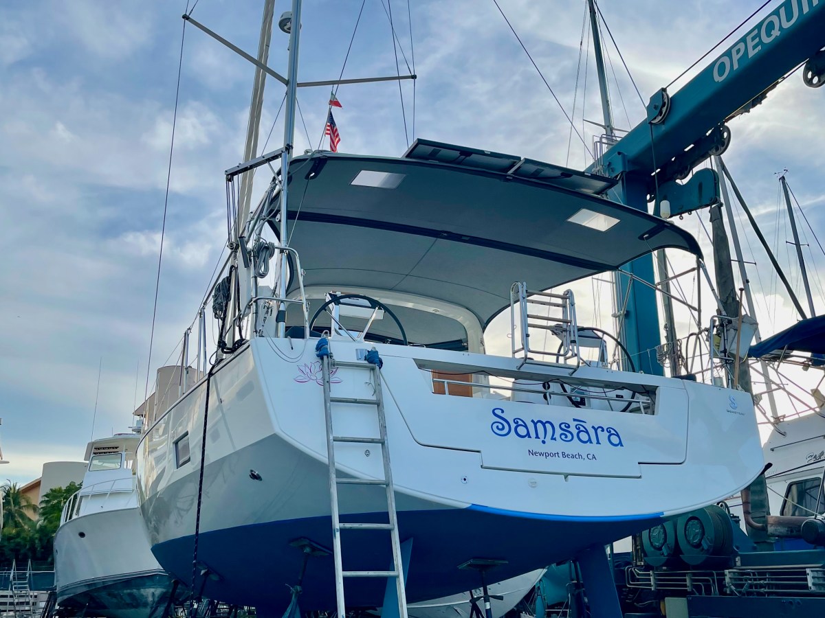 3/17 – 4/2/2021 On the Hard in PV-Sail Drive&nbsp;Repair